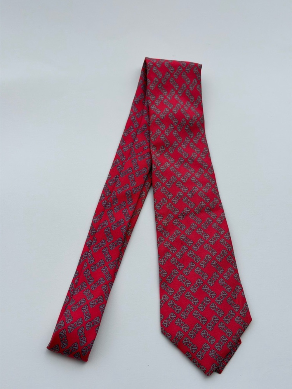 Hermes Tie 100% Silk